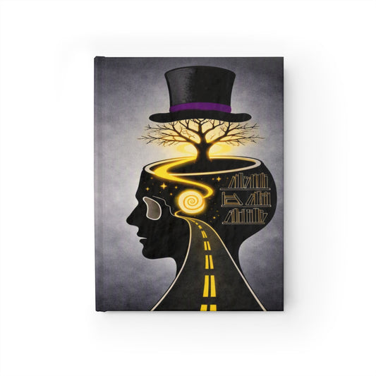 Pathways of the Mind Hardcover Journal – Tree of Knowledge Notebook