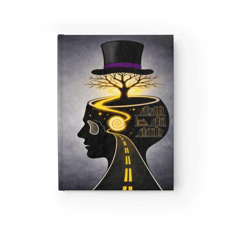 Pathways of the Mind Hardcover Journal – Tree of Knowledge Notebook