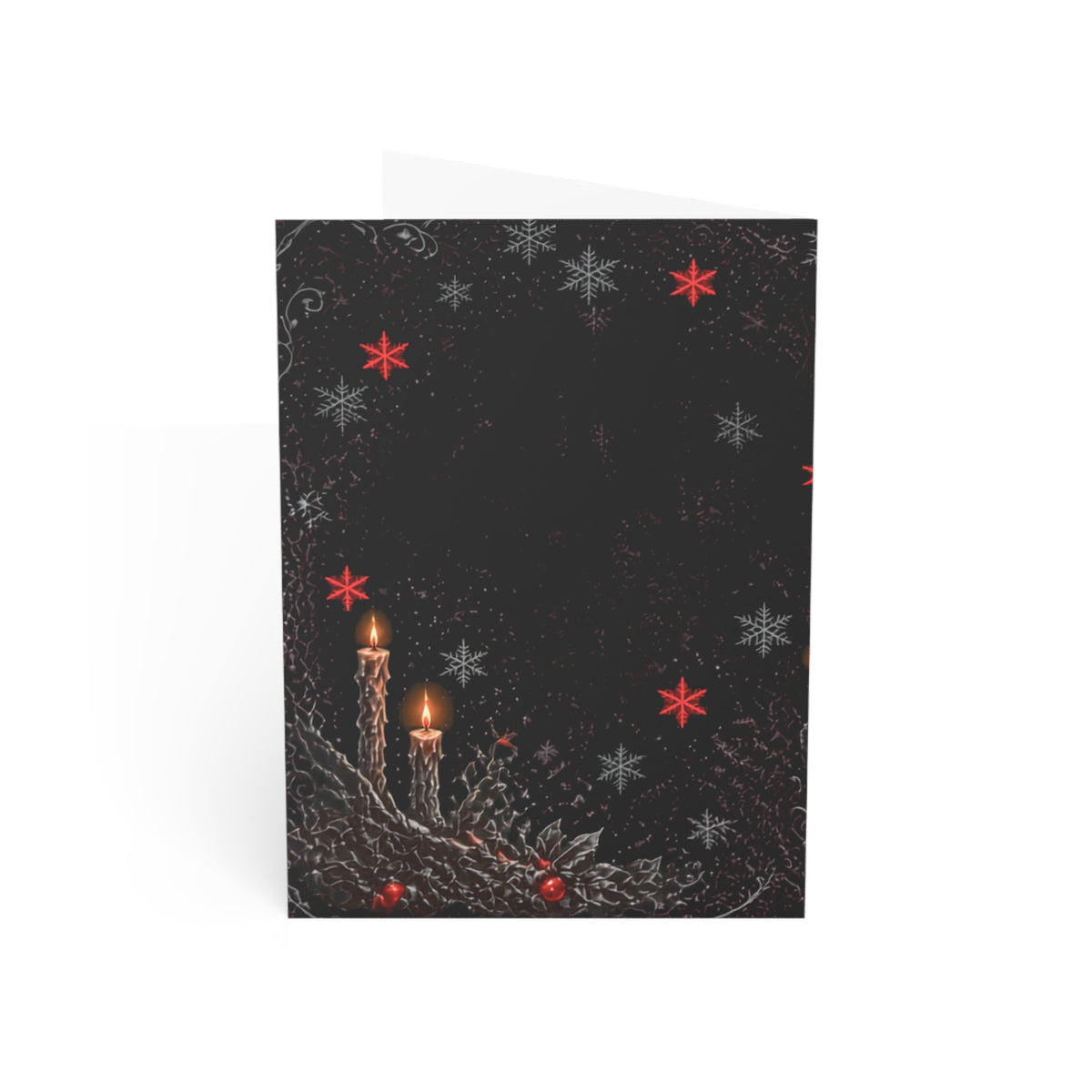 Christmas Greeting Card — 'Merry Christmas, Stay Strange' Witchy Holiday Card