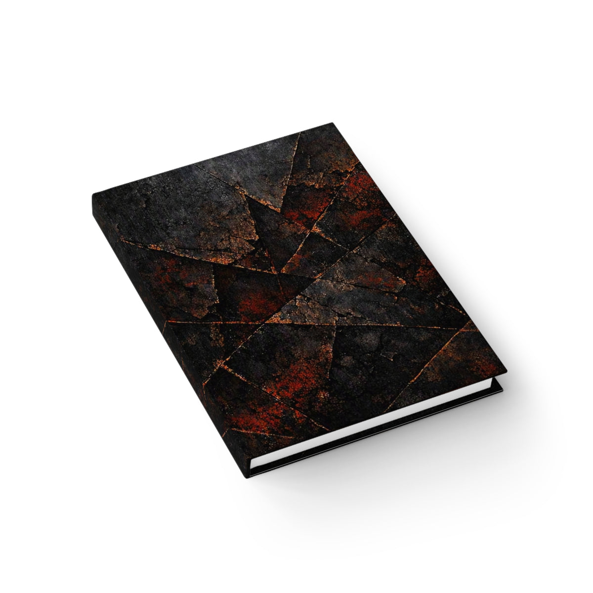 Rustic Dark Texture Journal — Blank Notebook for Sketching & Note‑Taking