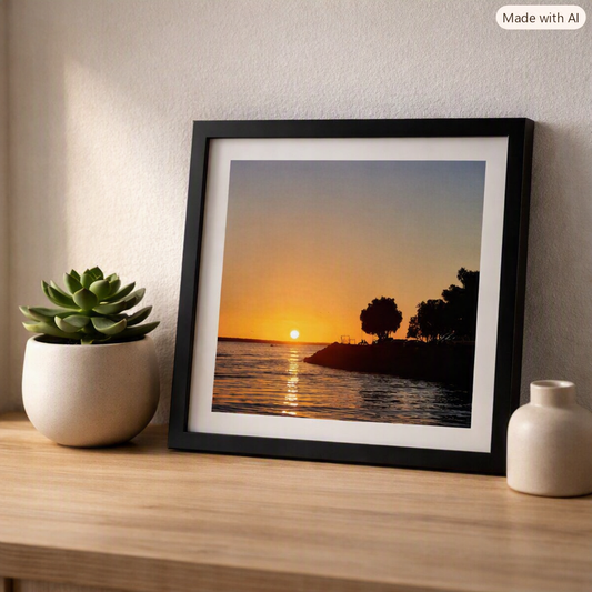 Golden Sunset Over Mission Bay – San Diego, California